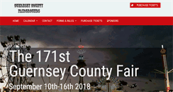 Desktop Screenshot of guernseycountyfairgrounds.org