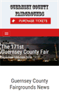 Mobile Screenshot of guernseycountyfairgrounds.org